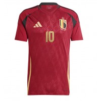 Maglia Calcio Belgio Romelu Lukaku #10 Prima Divisa Europei 2024 Manica Corta